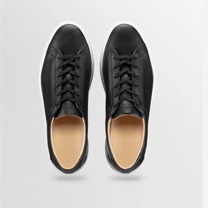 KOIO Capri Black Leather Men's Sneakers
